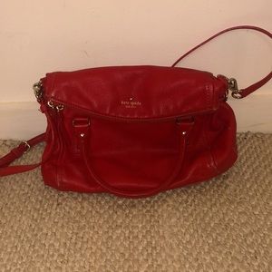 Kate Spade Red Shoulder Bag